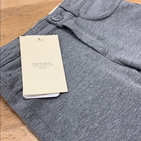 Thick Gray jeggings- warm sweatshirt material - Picture 2 of 8